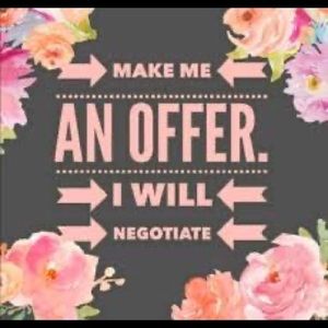 Make me an offer! Let’s work together!
